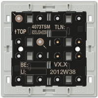 JUNG KNX Кнопочный модуль с интегрированным шинным сопряжением Стандарт 1-4гр 4073TSM фото