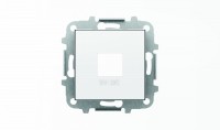 ABB SKY Альпийский белый Накладка для механизмов зарядного устройства USB, арт.8185 2CLA858500A1101 фото