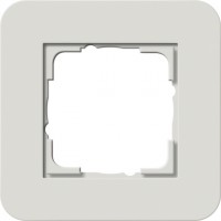 Gira E3 Светло-серый/Антрацит Рамка 1-ая 0211421 фото