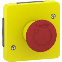 Mureva Styl жёлтый выключатель аварийный с поворотным рычажком, 3А, IP55 MUR35053 фото