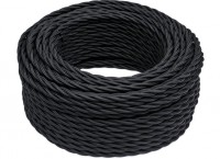 Bironi чёрный матовый кабель коаксиальный 20М B1-426-73-20 фото