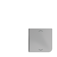 JUNG клавиша с символом для 3 и 4-клавишного пульта KNX, серая, для серии CD (верхняя левая верхняя левая и нижня правая) CD404TSAPGR14 фото