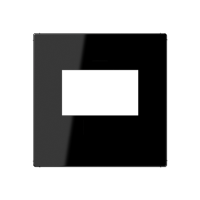 JUNG Kрышка для USB-зарядный устройств без видимого винта термопласт черный A1569USBSW фото