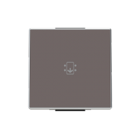 ABB SKY Тауп Накладка для механизма карточного выключателя с линзой подсветки и маркировкой 2CLA851400A6301 фото
