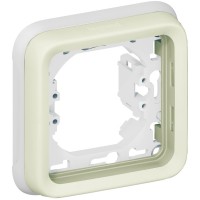 Legrand Plexo белый рамка 1-ая с суппортом, для внутреннего монтажа IP55 069692 фото