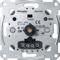 Schneider Electric Merten Механизм Светорегулятора поворотного 20-315ВА для л/н и эл тр-ров MTN5136-0000 фото