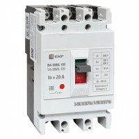 EKF Basic Автоматический выключатель ВА-99МL  100/20А 3P 18кА mccb99-100-20mi фото