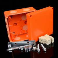 Kopos Коробка огнестойкая Е90, 126х126х74, IP66, для инф. кабелей с керамическими клеммниками 8x0,5-4 мм2 KSK 125 (DPO) KSK 125_DPO фото