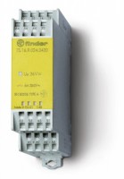Finder Модульное электромеханическое реле безопасности (реле с принудительным управлением контактами); 4NO+2NC 6A; контакты AgNi+Au; катушка 48В DC; б 7S1690485420PAS фото