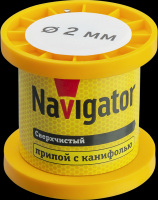 Navigator Припой 93 081 NEM-Pos02-63K-2-K50 (ПОС-63, катушка, 2 мм, 50 гр) 93081 фото