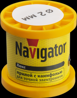 Navigator Припой 93 084 NEM-Pos02-61K-2-K100 (ПОС-61, катушка, 2 мм, 100 гр) 93084 фото