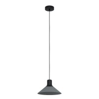 Eglo 99511 Подвесной потолочный светильник (люстра) ABREOSA, 1x28W, E27, H1100, Ø280, сталь, черный/серый 99511 фото
