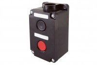TDM Пост кнопочный ПКЕ 222-2 У2, красная и черная кнопки, IP54 SQ0742-0011 фото