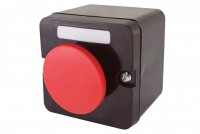TDM Пост кнопочный ПКЕ 222-1 У2, красный гриб, IP54 SQ0742-0008 фото