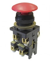 Электротехник ВК30-10-22130-54 У2, красный, 2з+2р, гриб без фиксации, IP54, 10А. 660В, выключатель кнопочный  (ЭТ) ET055278 фото