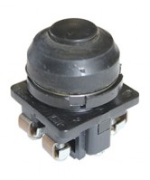 Электротехник ВК30-10-01110-54 У2, черный, 1р, цилиндр, IP54, 10А. 660В, выключатель кнопочный  (ЭТ) ET053020 фото