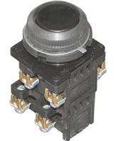 Электротехник КЕ-182 У2 исп.1, черный, 4з, цилиндр, IP54, 10А, 660В, выключатель кнопочный  (ЭТ) ET561462 фото