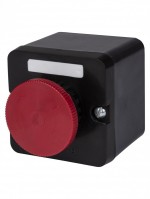 TDM Пост кнопочный ПКЕ 212-1 У3, красный гриб с фиксацией, IP40 SQ0742-0027 фото