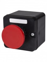 TDM Пост кнопочный ПКЕ 222-1 У2, красный гриб с фиксацией, IP54 SQ0742-0028 фото