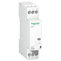 Schneider Electric ACTI9 Модульный контактор iCT+ 1P+N 20A A9C15030 фото