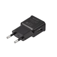 Сетевое зарядное устройство USB, 5V, 2.1 A, черное Rexant 16-0274 фото