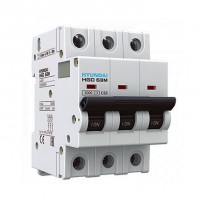HYUNDAI Автоматический выключатель HGD63-M 3PMBS0000C 00050 3 полюса, 50А, ток к.з. 6kA, хар-ка B (STANDARD) 13.04.000987 фото