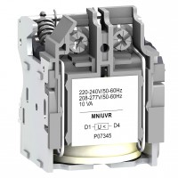 Schneider Electric Compact NSX Расцепитель UВR/MN 200/240В 50/60Гц (NSX100/630) LV429407 фото
