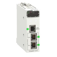 Schneider Electric Modicon Модуль коммуникационный Ethernet (3 порта) BMENOC0301 фото