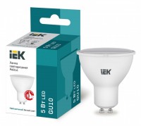 IEK Лампа светодиодная ECO PAR16 софит 5Вт 230В 4000К GU10 LLE-PAR16-5-230-40-GU10 фото