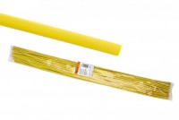 TDM Термоусаживаемая трубка ТУТнг 4/2 желтая по 1м (100 м/упак) SQ0518-0328 фото