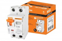 TDM Автоматический выключатель дифференциального тока АВДТ 63S 2P(1P+N) C32 100мА 6кА тип АС SQ0202-0036 фото