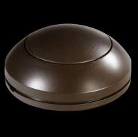 Zamel Кнопка с фиксацией, ножная, коричневая, 230V WSN-253 серебро фото