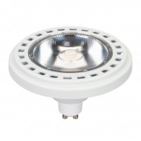 Arlight Лампа AR111-UNIT-GU10-15W-DIM Warm3000 (WH, 24 deg, 230V) (Металл) 026867 фото