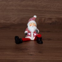 NEON-NIGHT Керамическая фигурка «Дед Мороз» с подвесными ножками 6.3х5.4х10.4 см 505-023 фото