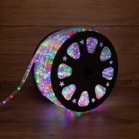 NEON-NIGHT Дюралайт LED, свечение с динамикой (3W) - мульти (RYGB), 24 LED/м, бухта 100м 121-329-4 фото