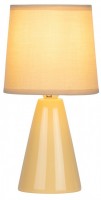 Rivoli Настольная лампа Edith 7069-501 1 * Е14 40 Вт керамика желтая Б0057265 фото