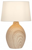 Rivoli Настольная лампа Chimera 7072-503 1 * Е14 40 Вт керамика светлое дерево Б0057275 фото