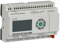 IEK ONI Микро ПЛК PLR-M. CPU с GSM DI10/PT3/DO08(R)/02(T) 24В DC PLR-M-CPU-23UGSMDC фото