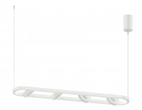 Ambrella Корпус светильника подвесной поворотный для насадок Ø85мм C9163/4 SWH белый песок 800*126*800mm GX53/4 C9163 фото