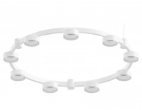 Ambrella Корпус светильника Techno Ring подвесной для насадок Ø85мм C9241/9 SWH белый песок D740*70.5mm GX53/9 C9241 фото