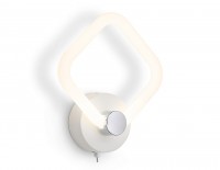 Ambrella Светильник светодиодный настенный FA3871 WH белый 14W 3000K-6400K 250*209*100 FA3871 фото