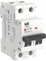 IEK ARMAT Автоматический выключатель M06N-DC 2P K 10А AR-M06N-2-K010DC фото