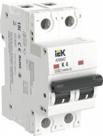 IEK ARMAT Автоматический выключатель M06N-DC 2P K 4А AR-M06N-2-K004DC фото