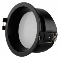 Denkirs DK3103-BK Встраиваемый влагозащищенный светильник, IP65, до 10 Вт, LED, GU5,3, черный DK3103-BK фото