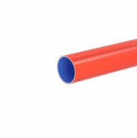 DKC Труба гладкостенная трехслойная полимерная д. 180мм толщ. 16,4 мм, SN64 отрезок 12м, цвет красный 318016412SN64 фото