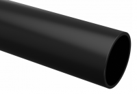EKF Труба гладкая ПВХ жесткая d16 мм (3 м) (156 м/уп) черная EKF-Plast trg-16b-3m фото