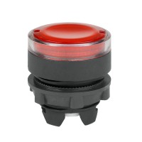 КЭАЗ Головка кнопки OptiSignal D22 A5-PL-4 с подсветкой красная пластик ZB5AW343 332307 фото