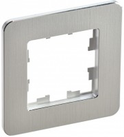IEK Brite Decor алюминий металл скруглённые рамки углы рамка 1-местная BR-M12-M-21-K47 фото