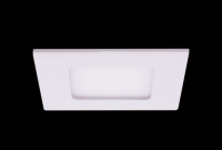 Светильник светодиодный потолочный встраиваемый PL, Белый, Пластик + алюминий, Нейтральный белый (4000-4500K), 3Вт, IP20 00-00002413 фото