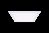 Светильник светодиодный потолочный встраиваемый PL, Белый, Пластик + алюминий, Теплый белый (2700-3000K), 24Вт, IP20 00-00002420 фото